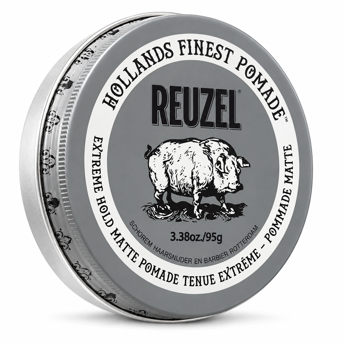 Pommade Coiffante "Extreme Hold Matte" 95g - Format moyen Reuzel