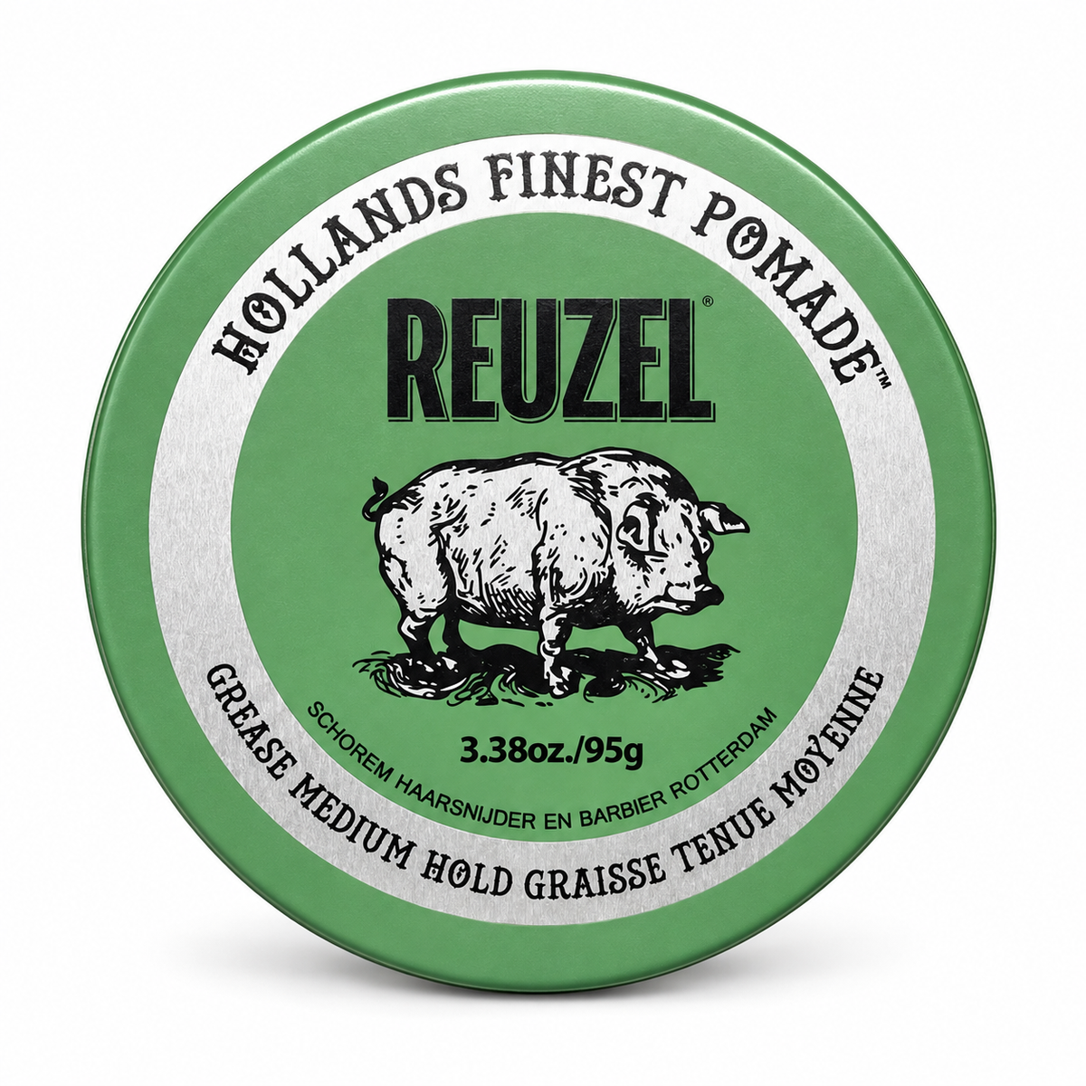 Pommade Coiffante "Green" 95g - Format moyen Reuzel