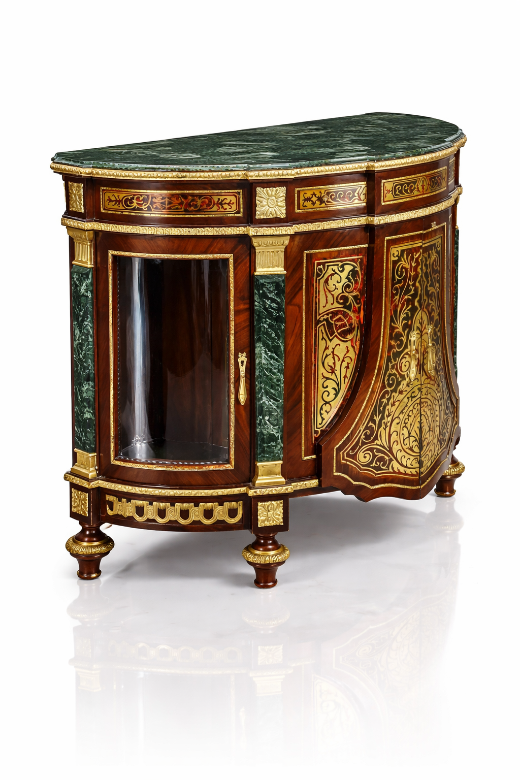 Lustreal: Commode Majestueuse à Marqueterie
