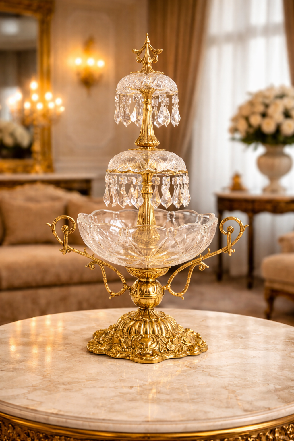 Lustreal: decor de table en laiton