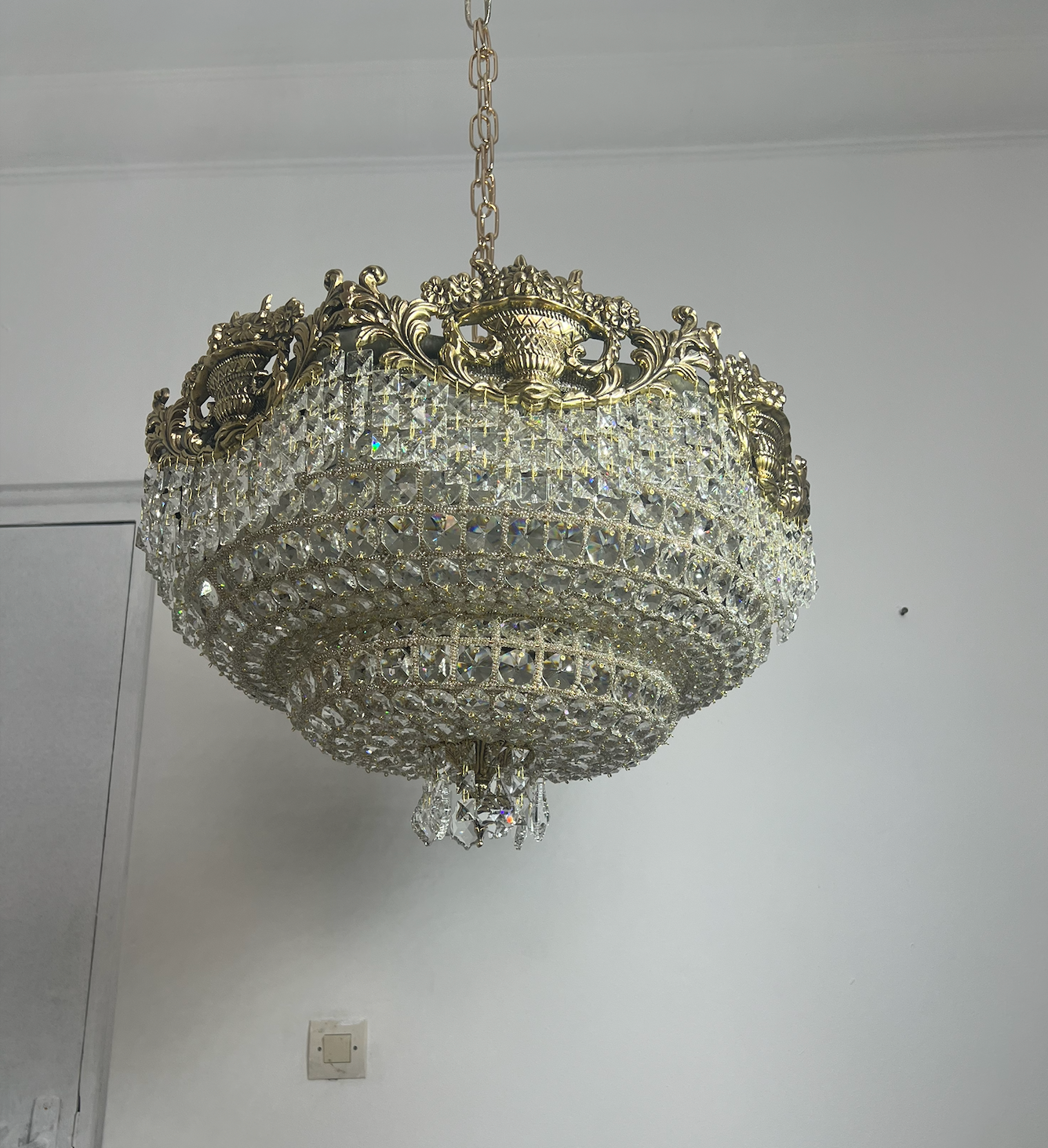 LUSTREAL: plafond francaise en forme sherique_2_étage